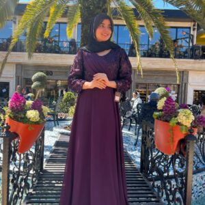 پیراهن مجلسی ملو